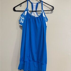 Lululemon Blue Athletic Tank/ Bra Top Size 6